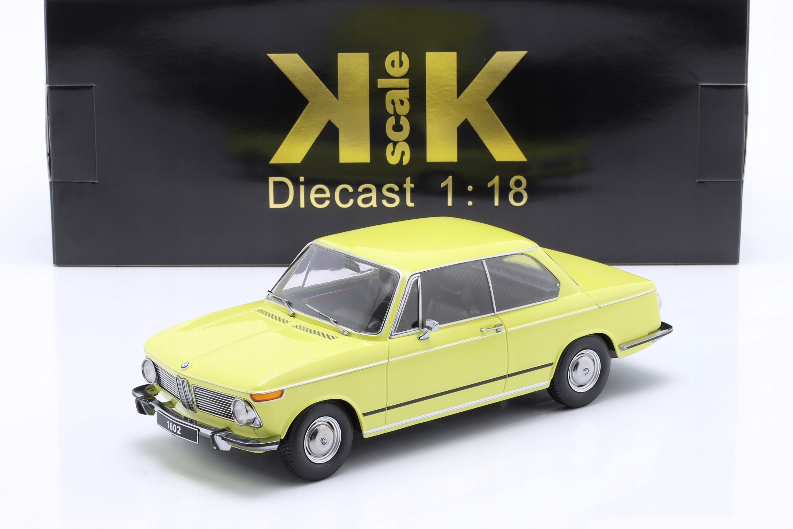 Měřítko Kk Bmw 1602 1 Řada 1971 Žlutá 1:18