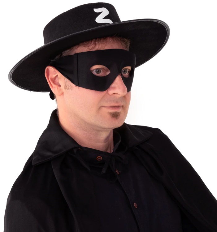 KAPELUSZ CZARNY ZORRO 57 CM PRZEBRANIE DODATEK KARNAWAŁ URODZINY PARTY Marka PartyPal