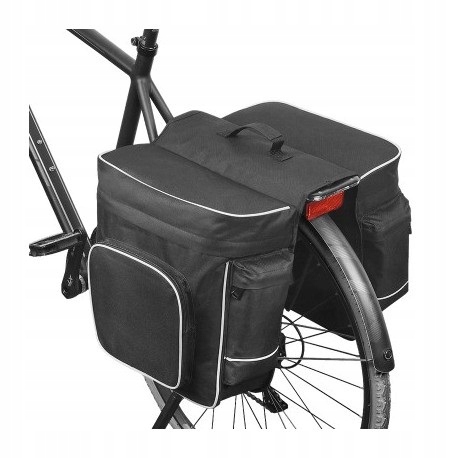 Sakwa na bagażnik Torba rowerowa 30L dwukomorowa