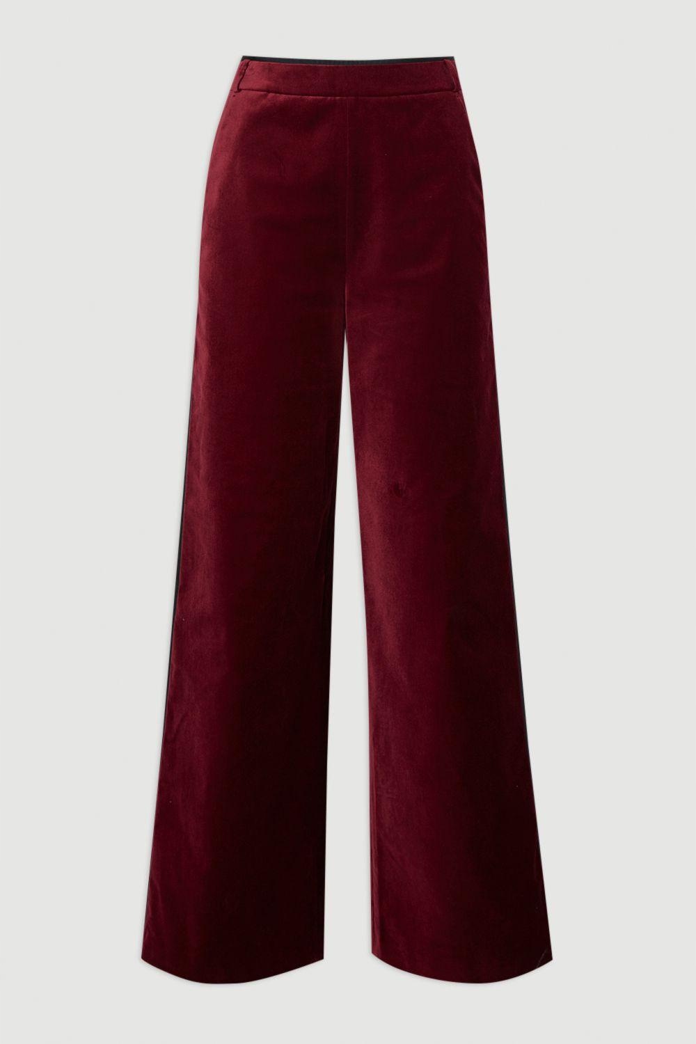 Vínově Široké Kalhoty Karen Millen