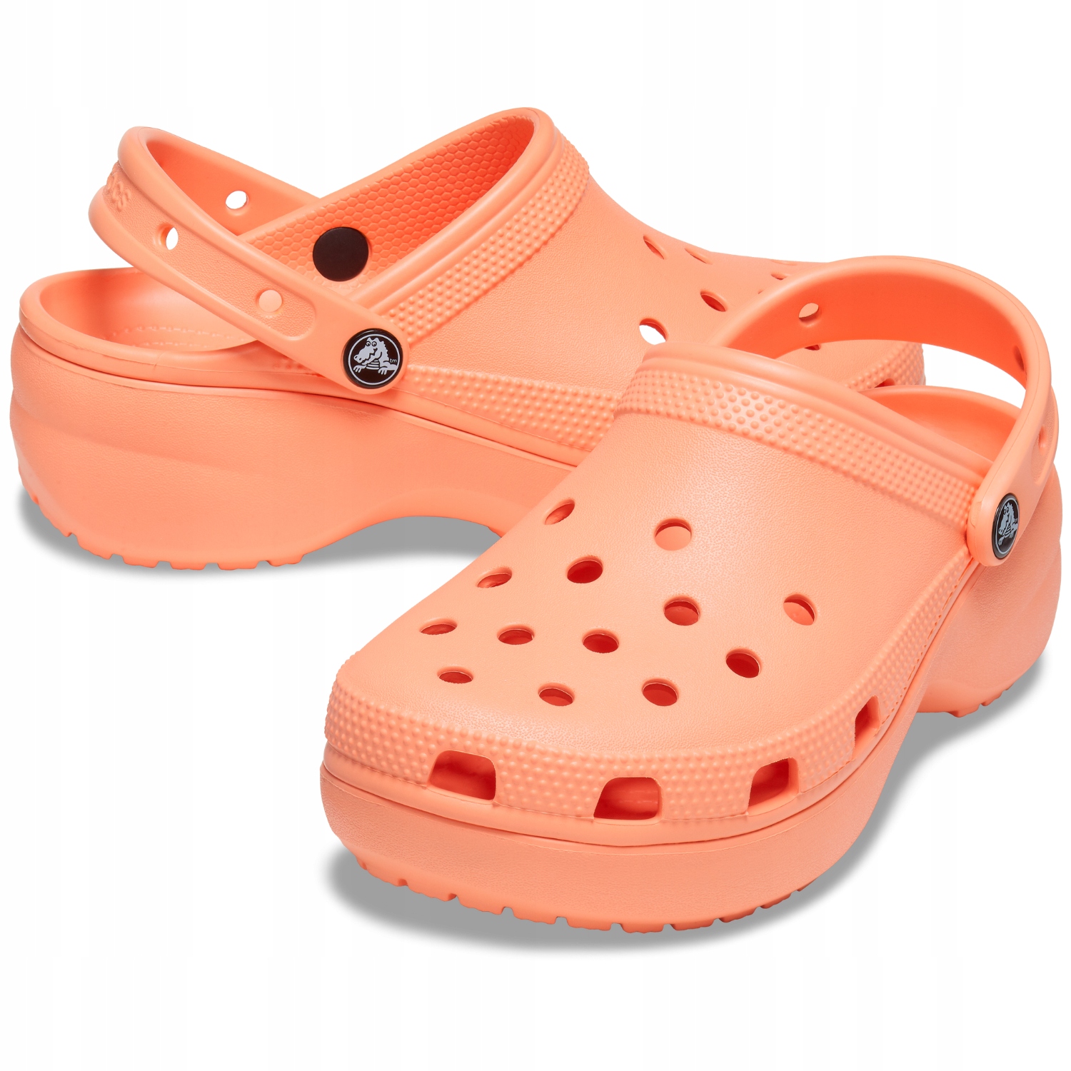 CROCS DAMSKIE CHODAKI PIANKOWE KLAPKI LEKKIE BUTY NA PLATFORMIE r. 41/42 Marka Crocs