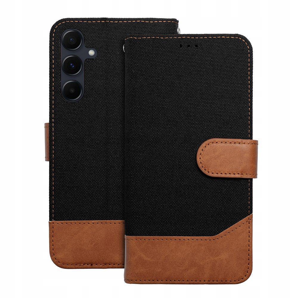 Etui Jeans Book Do Samsung A35 5G Czarny