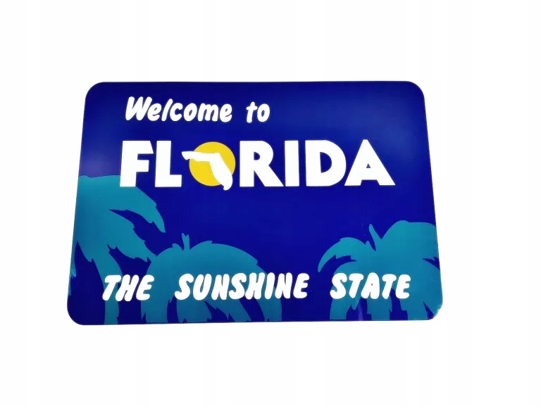 

Tablica Welcome To Florida Barber Bar