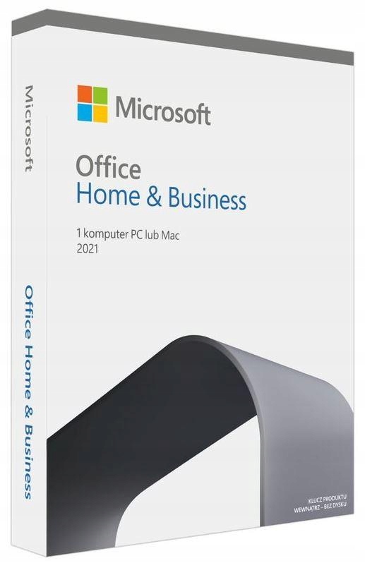 Microsoft Office Home Business 2021 PL P8 Win/Mac Platforma macOS Windows