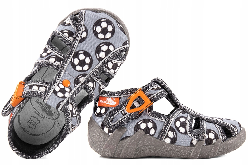 

Renbut 13-106 Domowe Kapcie Sandałki Tekstylne 20