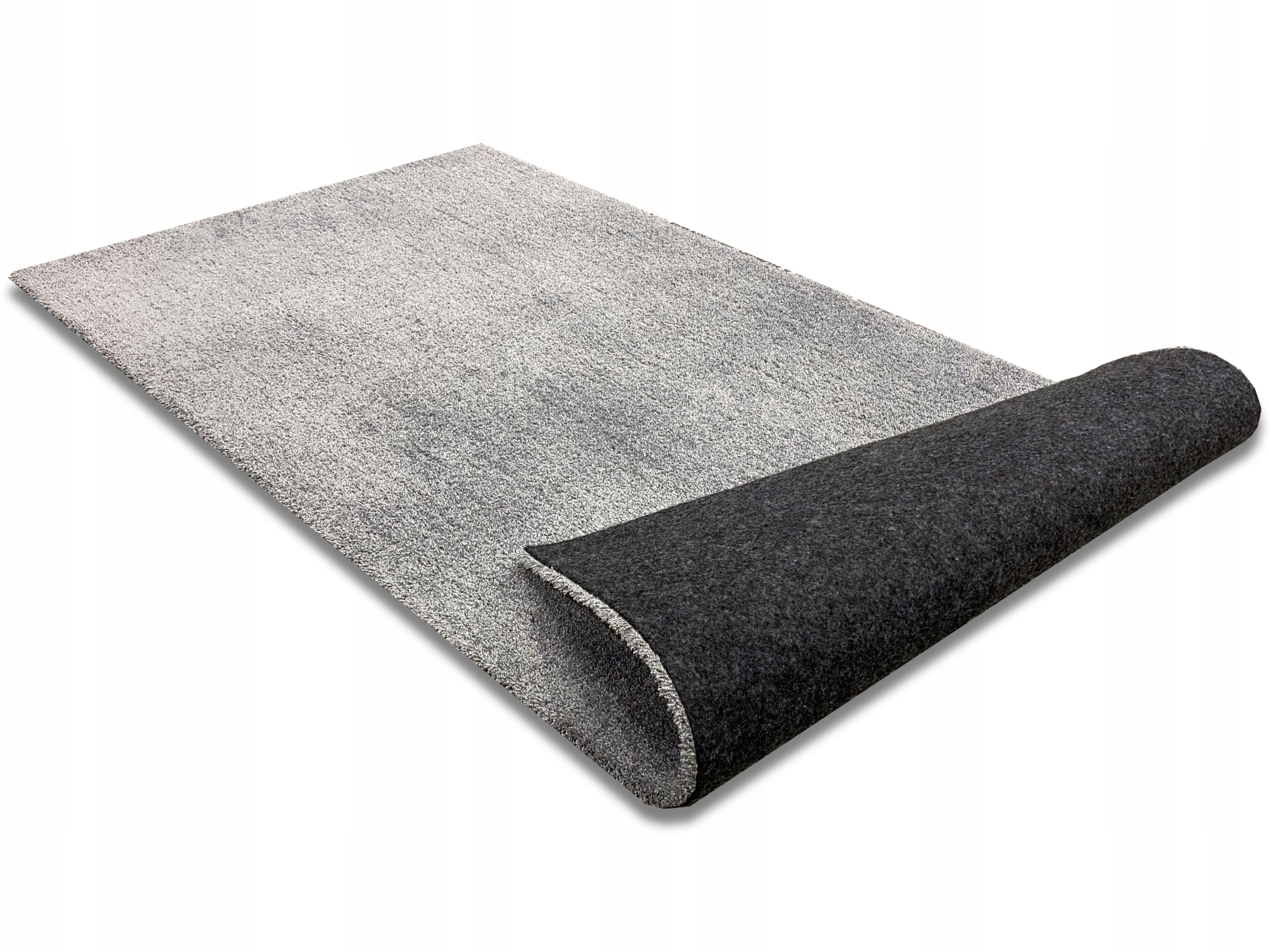 

Miękki Dywan Pranie w Pralce 140x200 Ciemnoszary