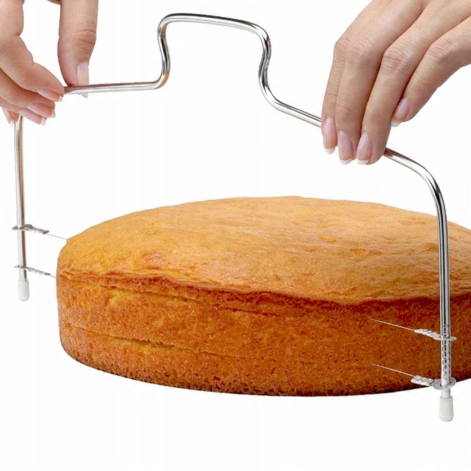 

Nóż Strunowy Do Cięcia Ciasta Tortu Biszkoptu 32cm