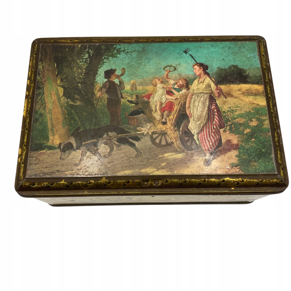 Metalowa Szkatułka Imperial