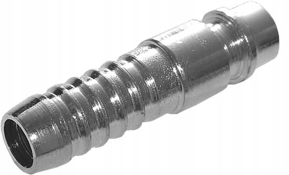 

Wtyk z nyplem na wąż 6mm Stal-chrom