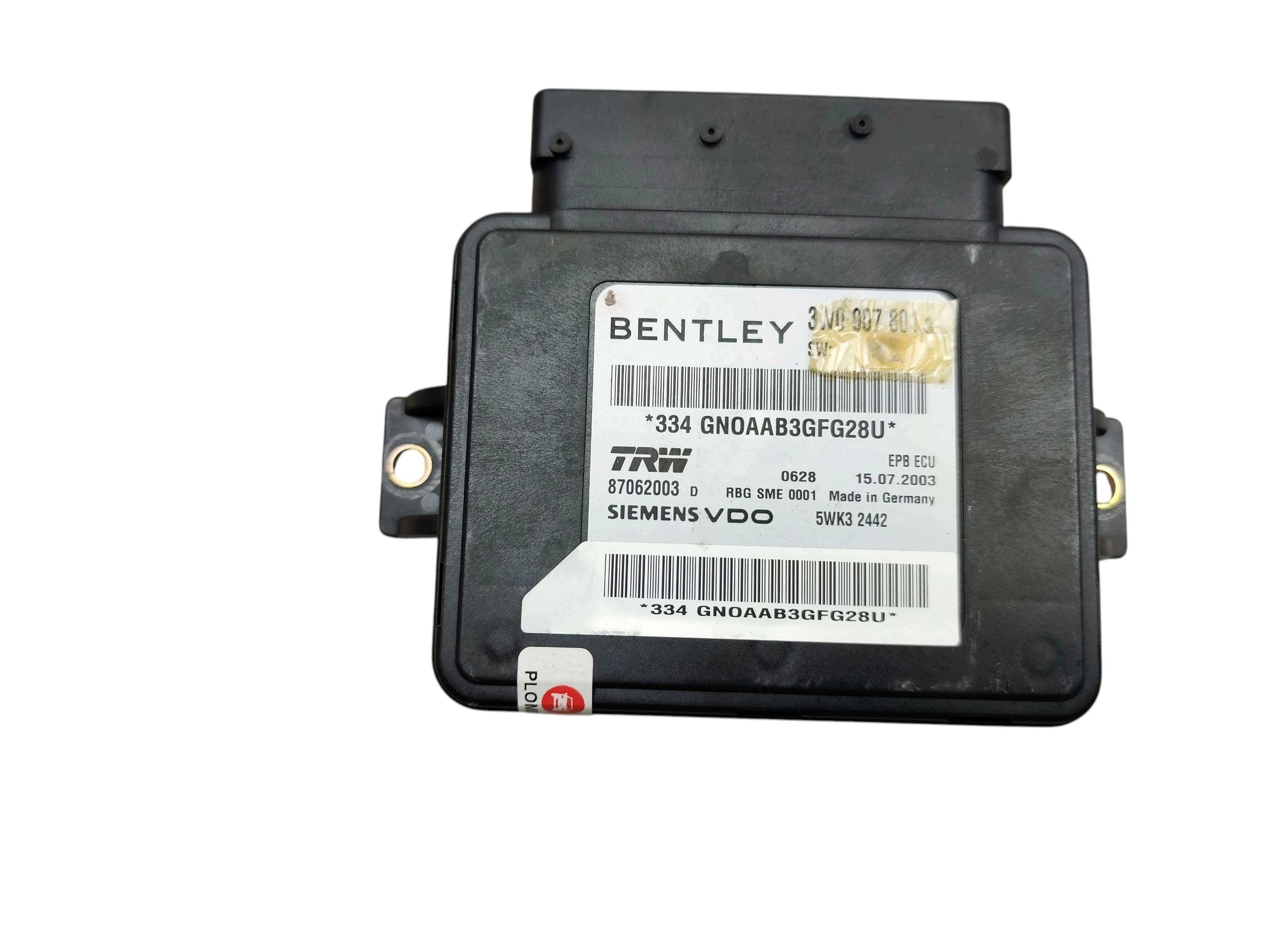 modulo LEVA FRENO A MANO BENTLEY CONTINENTAL GT e (03-10) 3W0907801 87062003