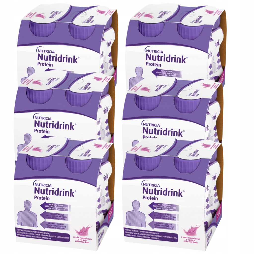 Nutridrink Protein Owoce leśne 4x125 ml