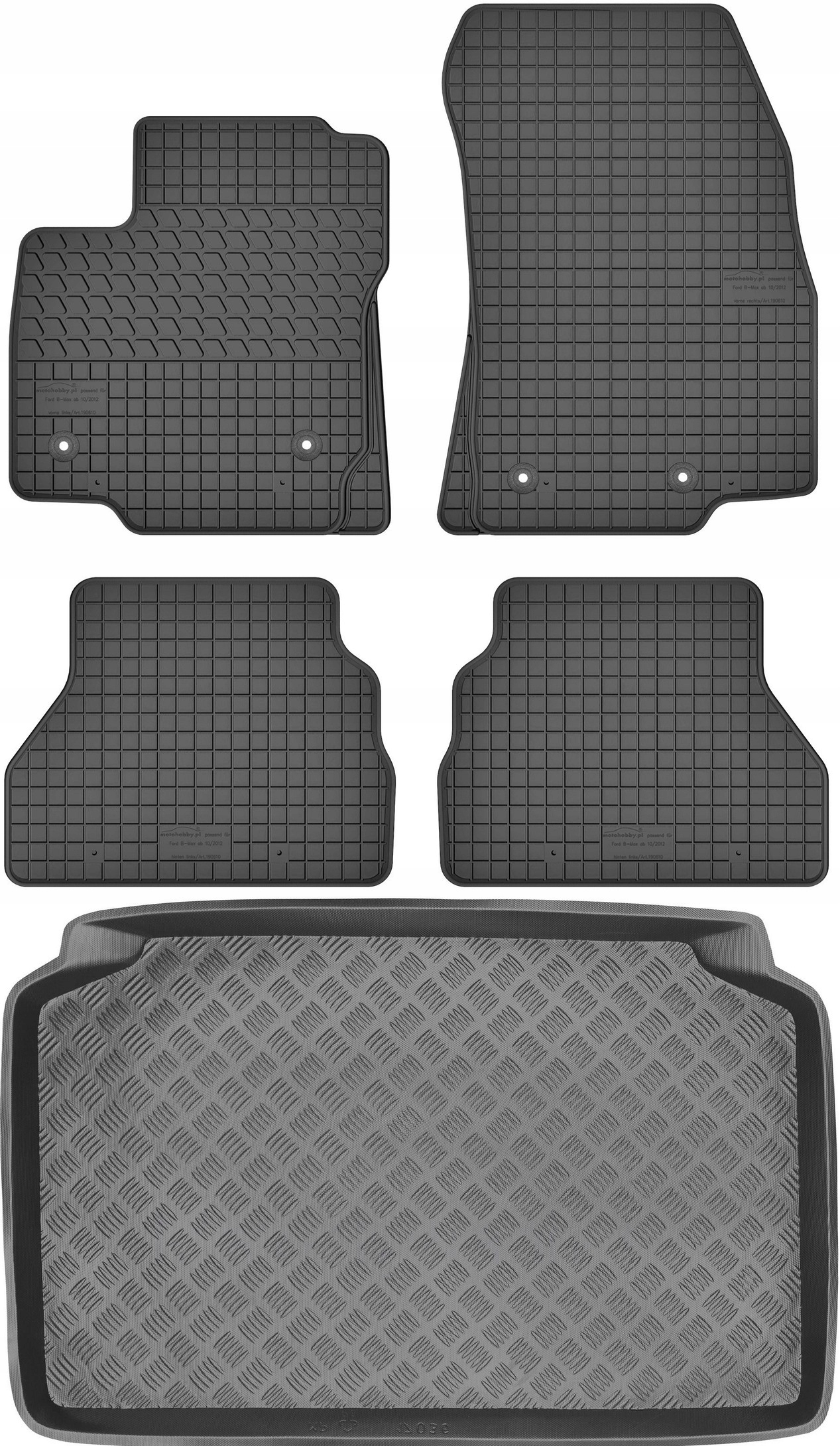 

Ford B-Max Minivan 2012-2017 Dywaniki mata