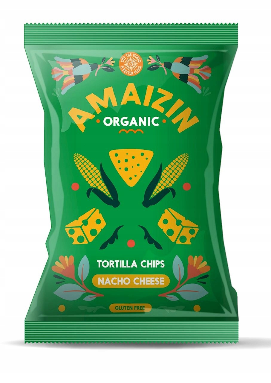 Levně 4x Amaizin Chipsy se sýrovou příchutí Bezlepkové Bio 150 g