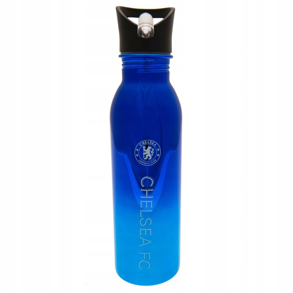 bidon z ustnikiem stalowy błyszczący 700 ml Chelsea Fc oficjalny
