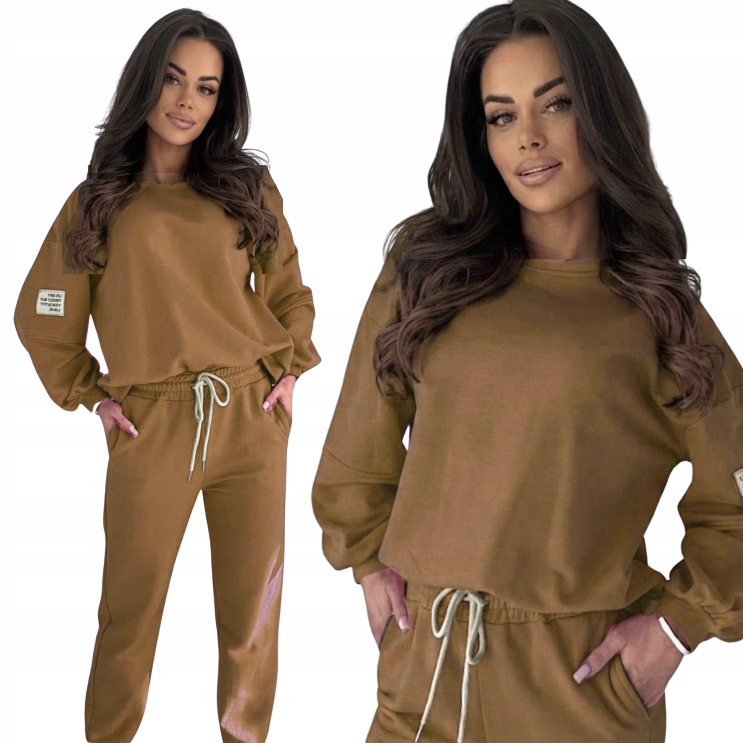 Dres Damski Komplet Zestaw Kobiecy Sport Wiskoza One Size Karm 3084