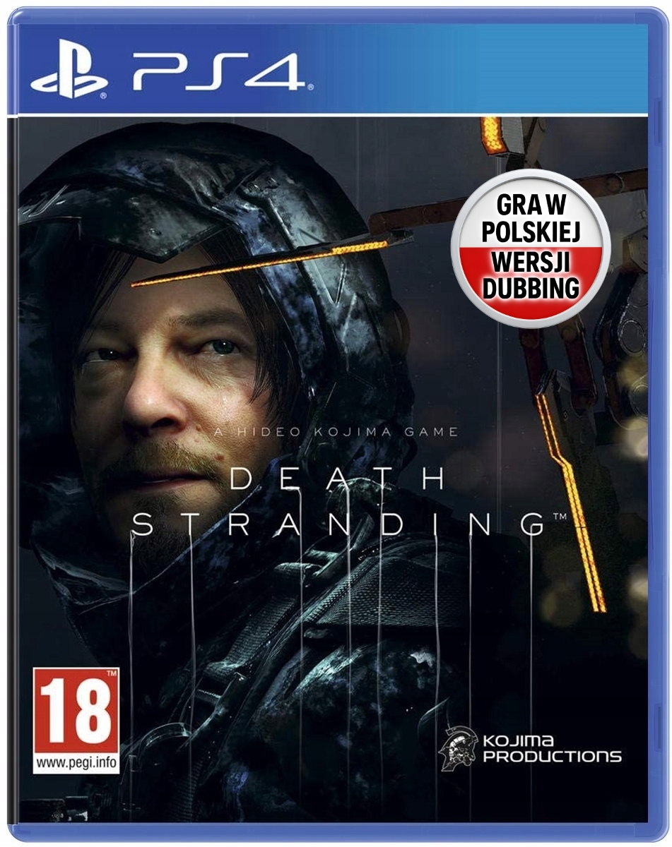 DEATH STRANDING - DUBBING PL - GRA PS4 / PS5 - Płyta Blu-ray