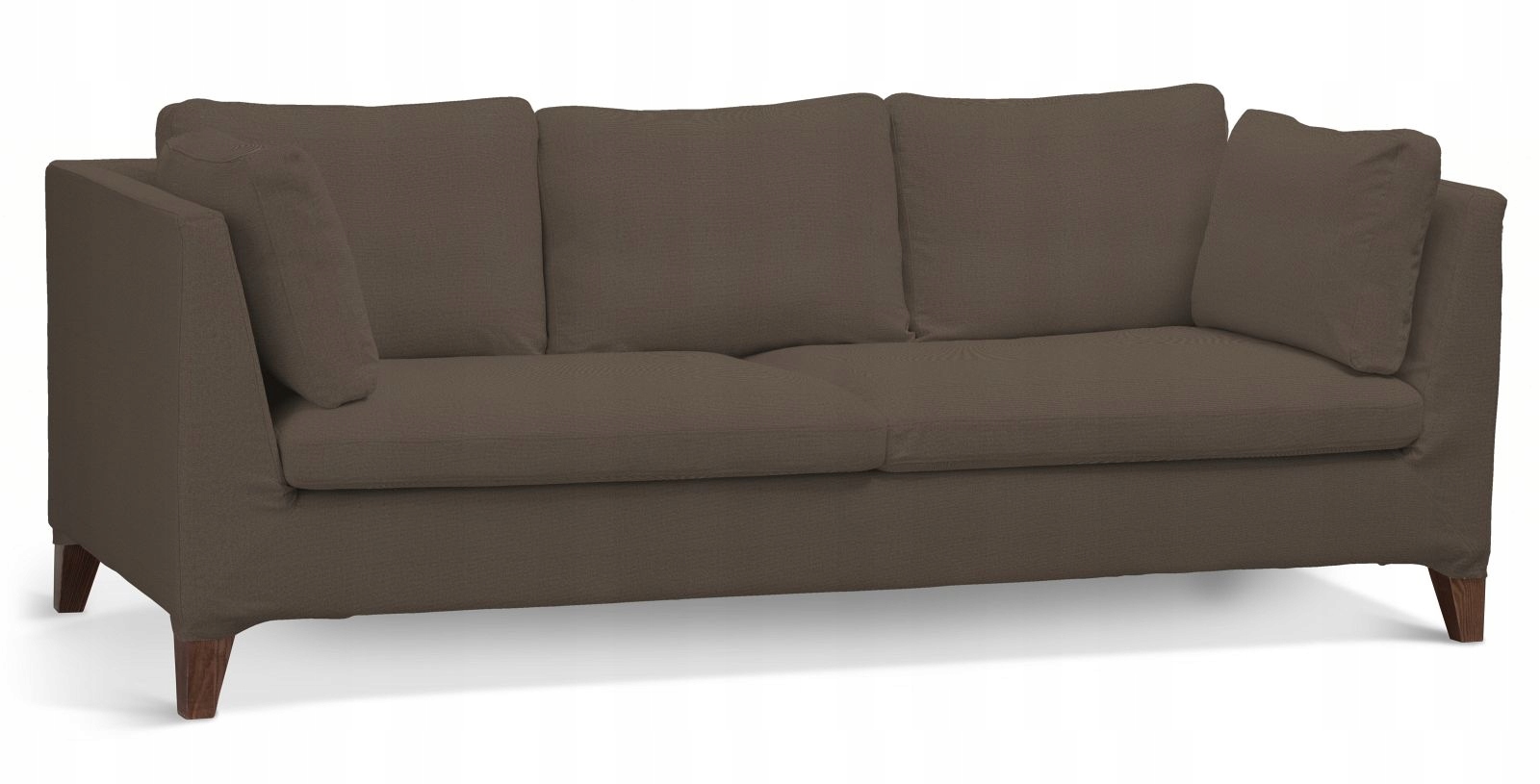 Dekoria potah na pohovku Stockholm pro 3 osoby Ikea, hnědý