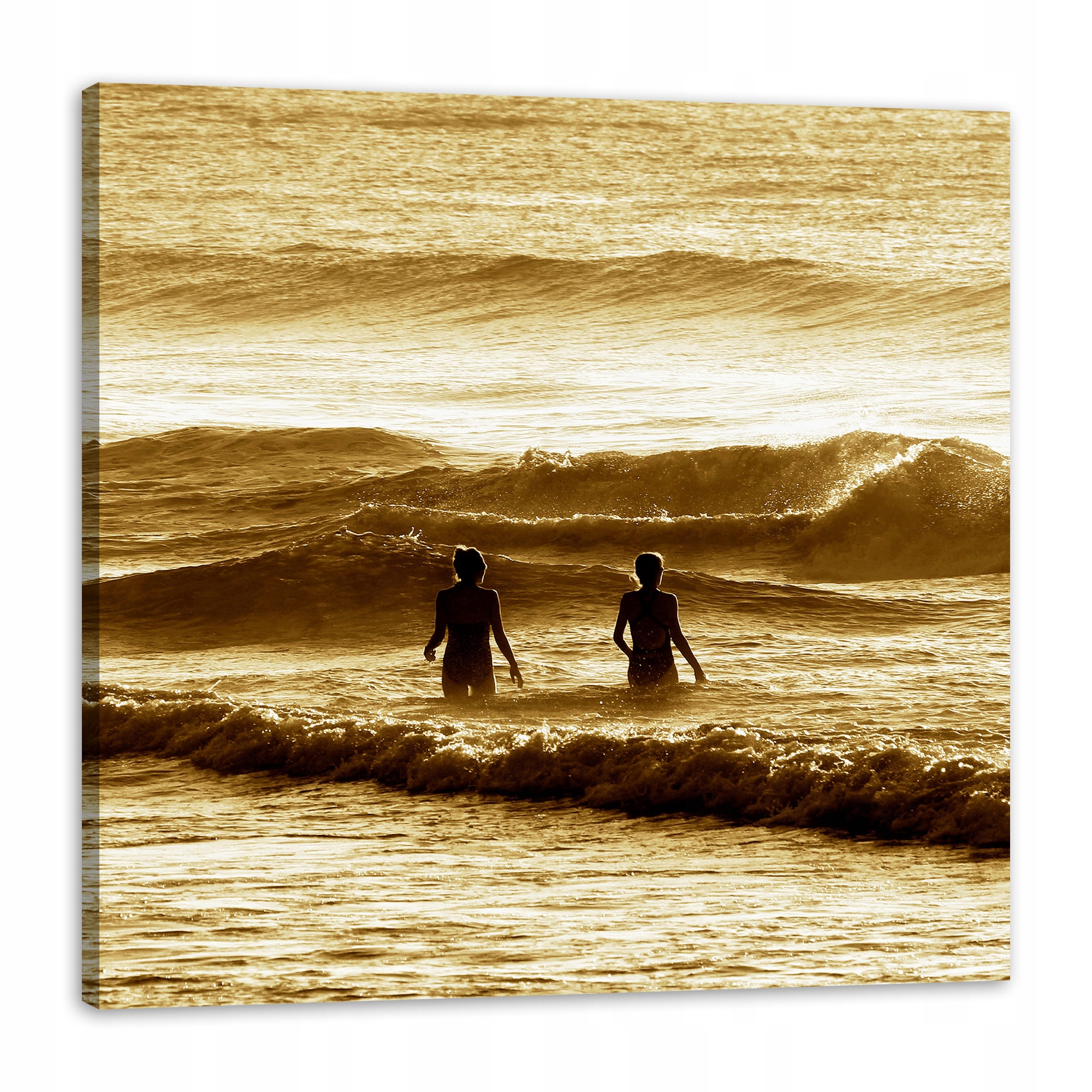 Obraz na plátně Lidé Oceán Voda Moře 80x80 cm