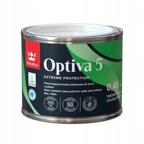 

Tikkurila Optiva 5 Baza A Jasne 0,45L