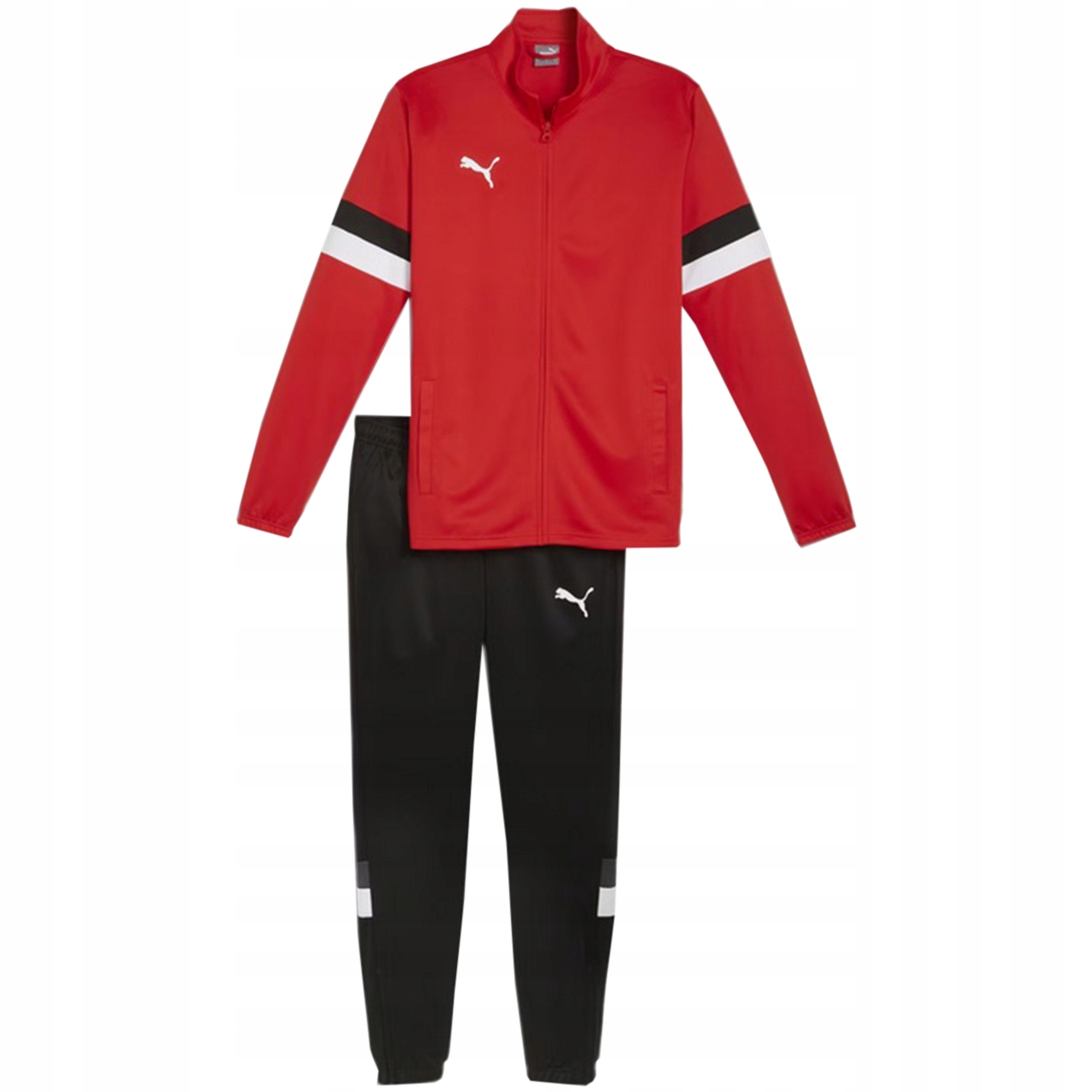 Teplákovka pánský Puma Team Rise červeno-černý 658653 01 vel. M