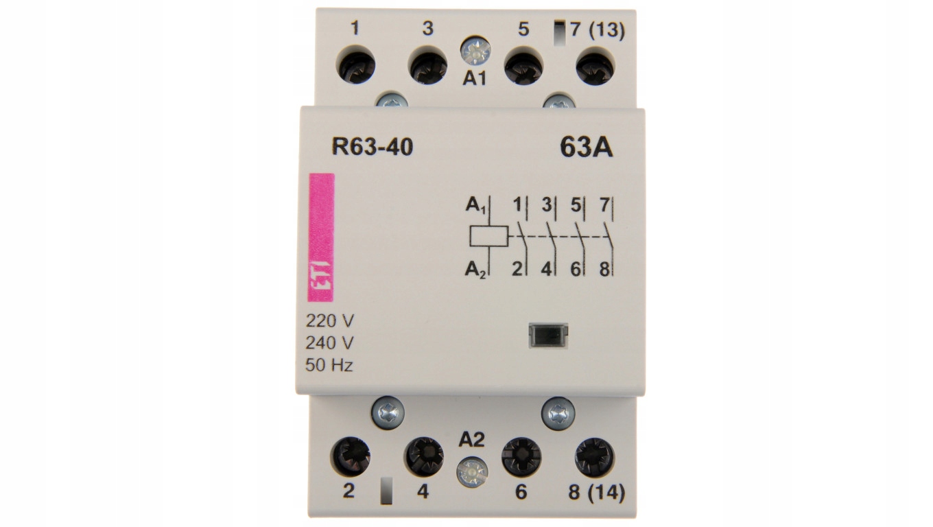 Modulární stykač 63A R 63-40 230V (kontakty 4NO) ETI-002463450