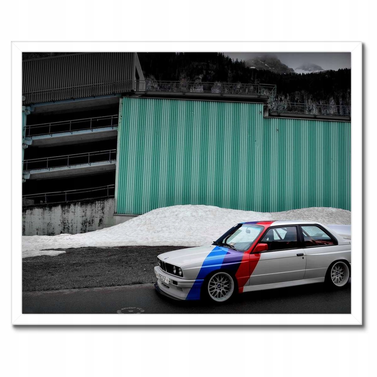 Plakáty v rámu 50x40 Bmw Trojka 3er Auto