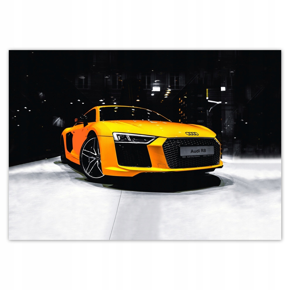 

Fototapety flizelina 416x290 Żółte Audi R8