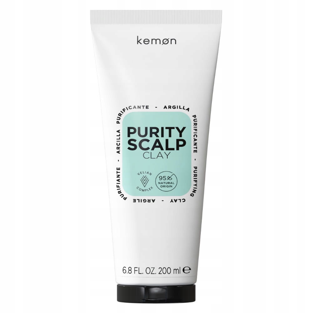 Kemon Purity Scalp Clay čisticí jíl na pokožku hlavy 200 Ml