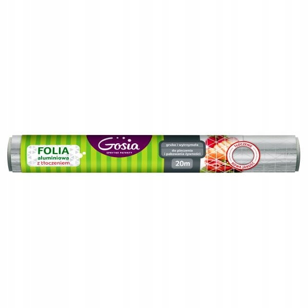 

Gosia Tłoczona folia aluminiowa, 20 m