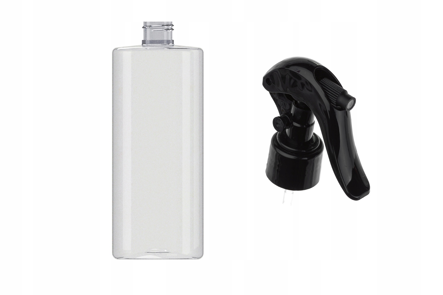 

Butelka plastikowa Pet 500 ml mini trigger czarny