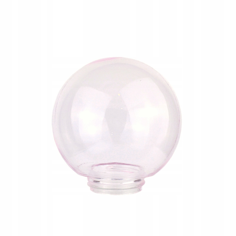 Klosz 4037 kulička se závitem sklo světle růžové, průměr 180/84,5 mm