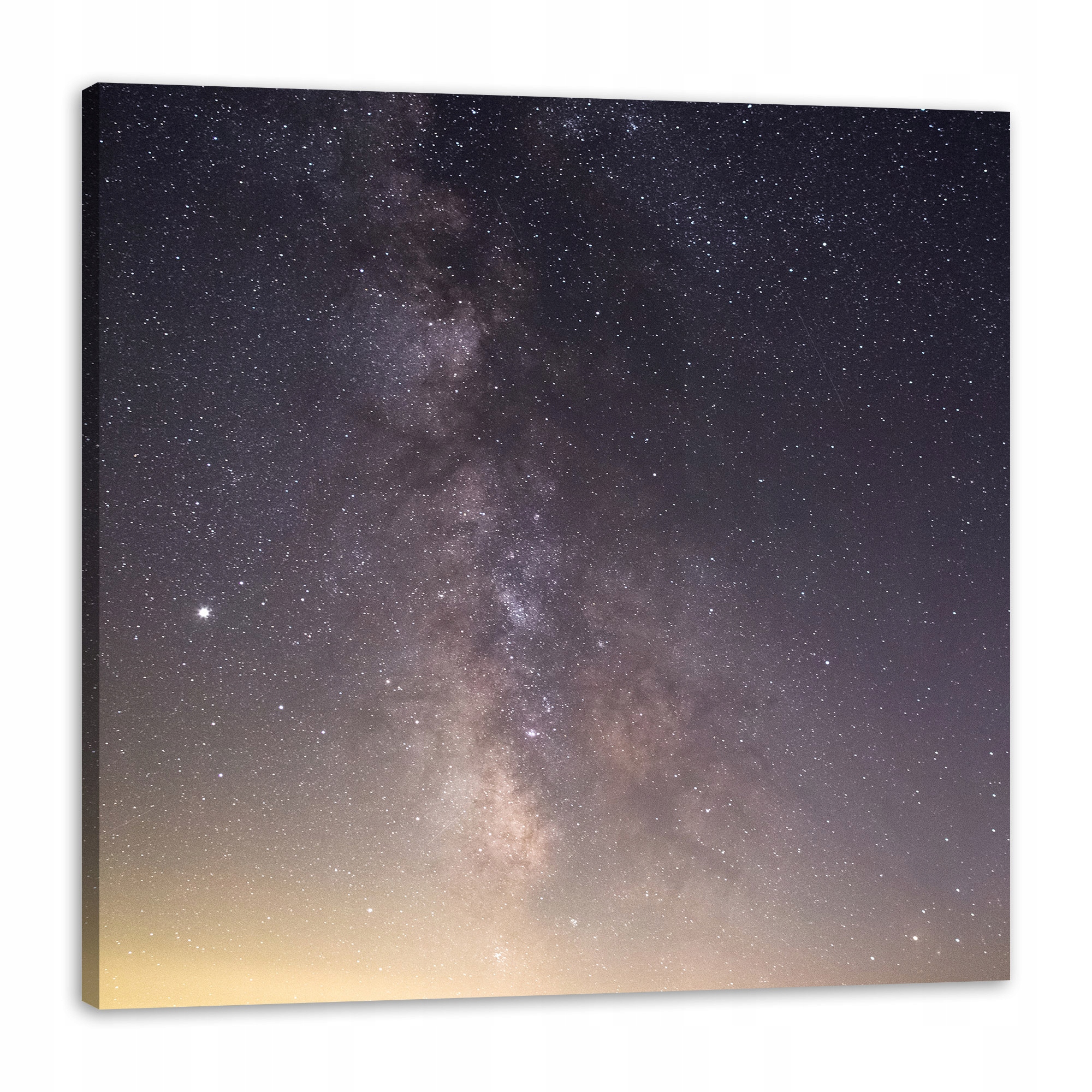 Obraz na plátně Hvězdy Nebe Vesmír Noc Příroda Galaxie 80x80