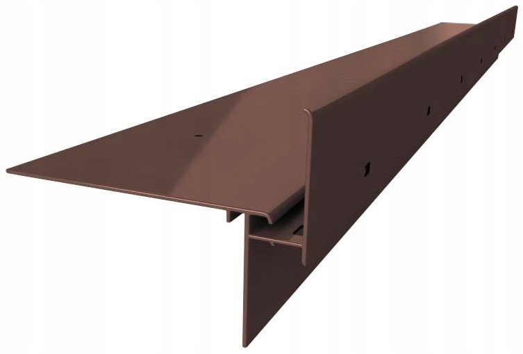 Profil okapowy Renoplast W35+ do tarasów wentylowanych Brązowy