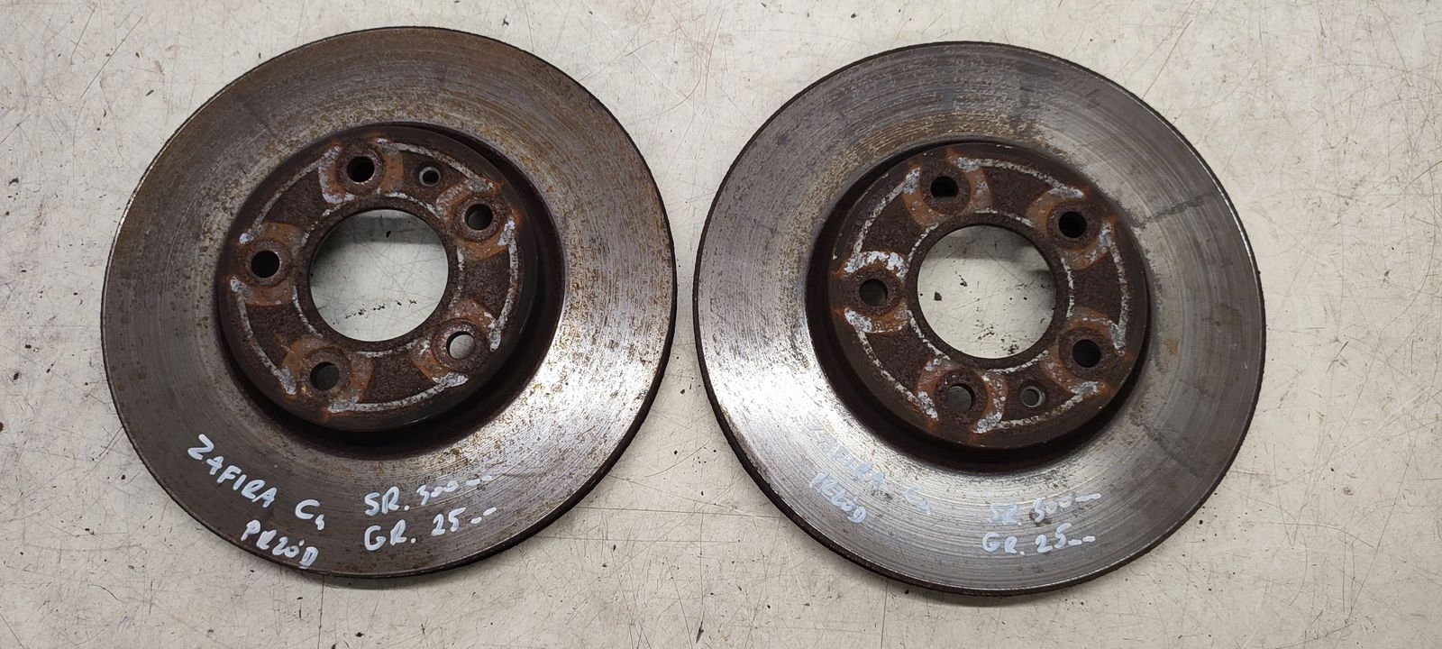 discs brake front Opel Zafira C 2,0 CDTI