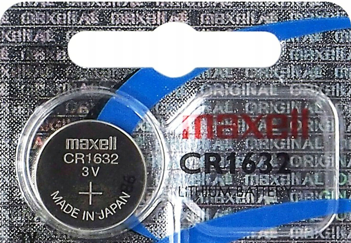 

1x Bateria Litowa Maxell CR1632 Cr DL 1632 3V Hol.