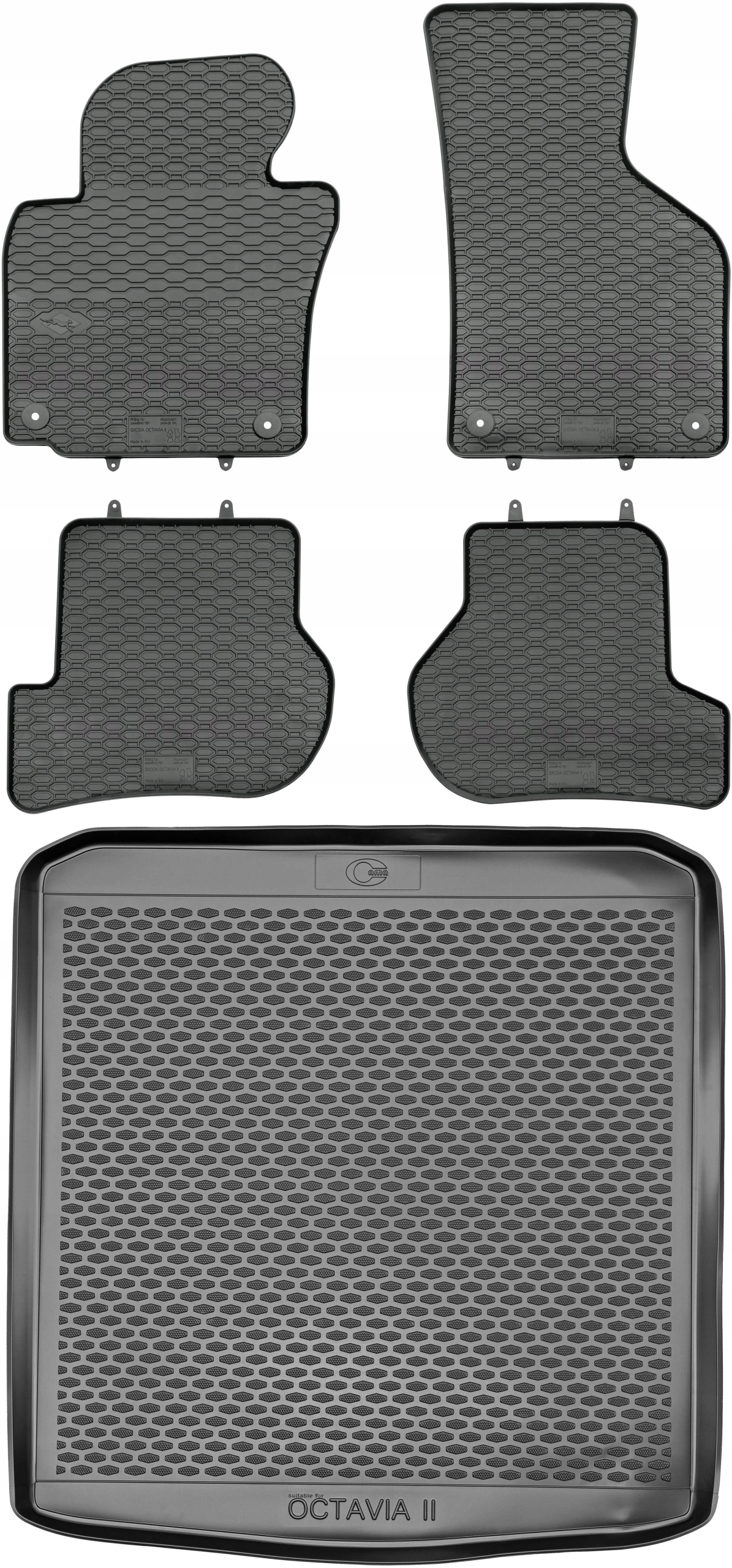 Octavia II Liftback Kombi 04-13 Koberce rohož