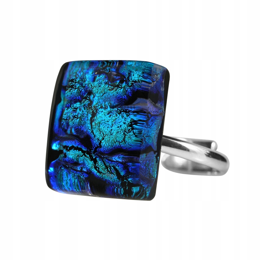 Prstýnek Harf modrý dámský univerzální kroužek