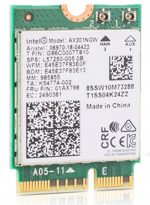 Внутренняя сетевая карта Intel