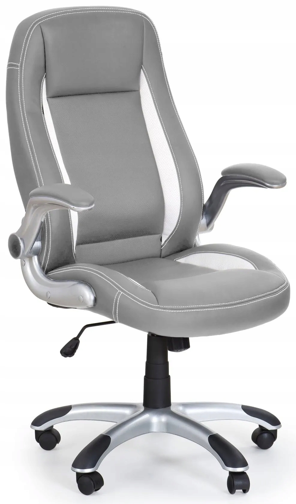 Fotel Gabinetowy Saturn Szary od Halmar Komfort i Styl w Biurze