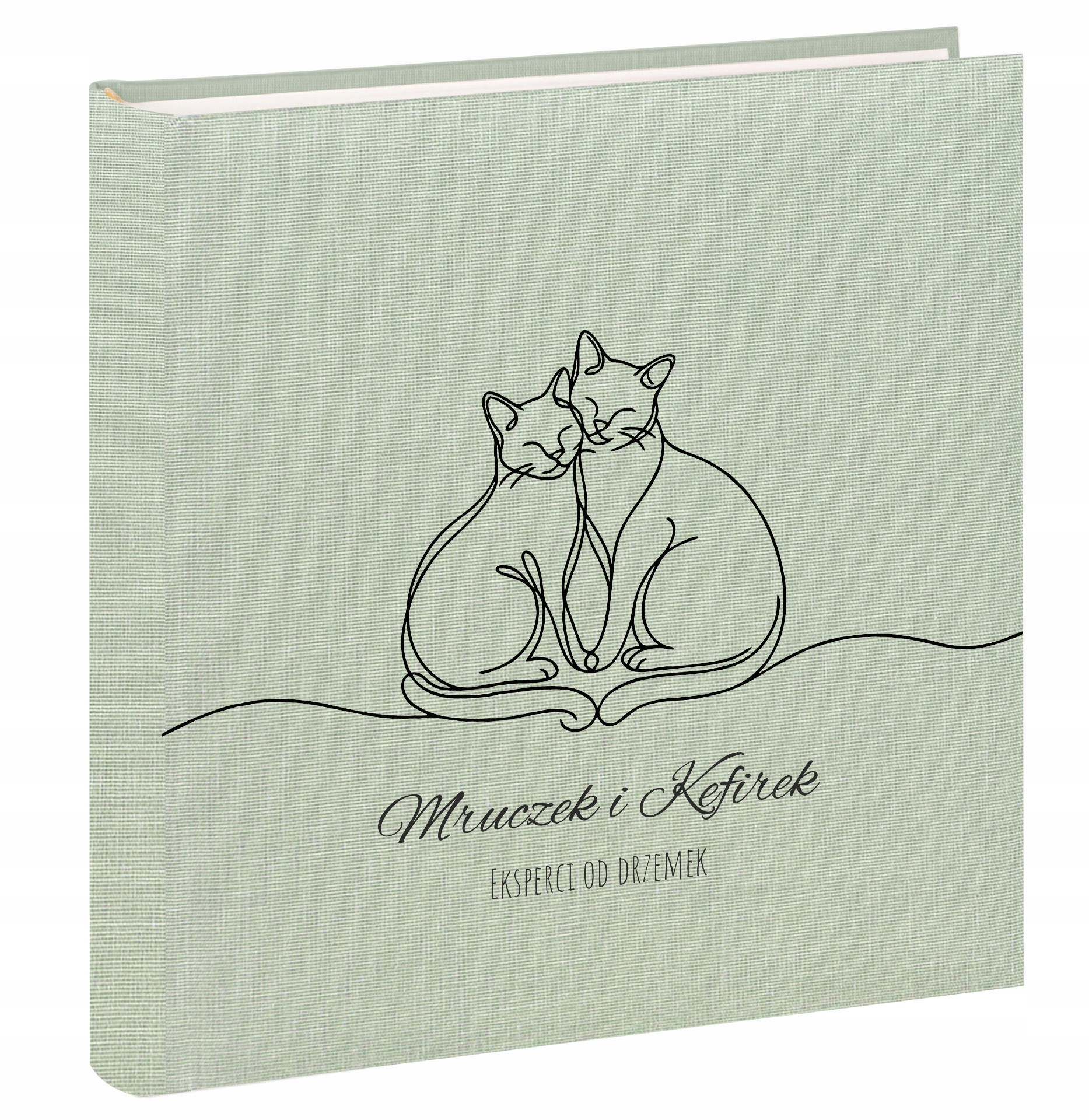 Album na fotografie Pupila Pejska Kočka Personalizovaný potisk