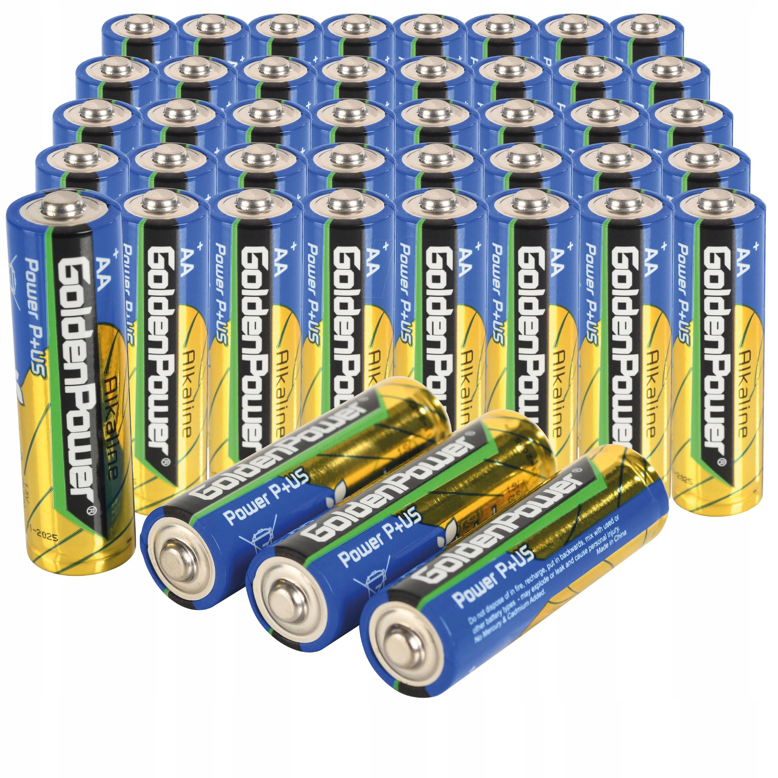 

Baterie Alkaliczne Golden Power Eco Aa LR6 R6 x40