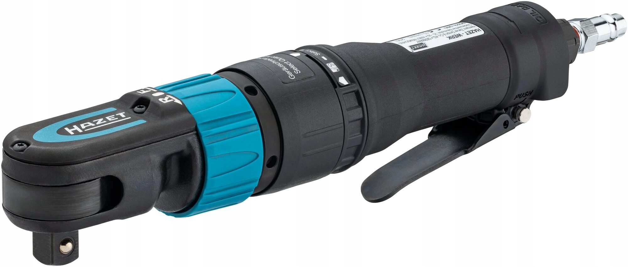 Hazet 9022-360, Výkonná pneumatická račňa 1/2 palca (12,5 mm) štvorhran