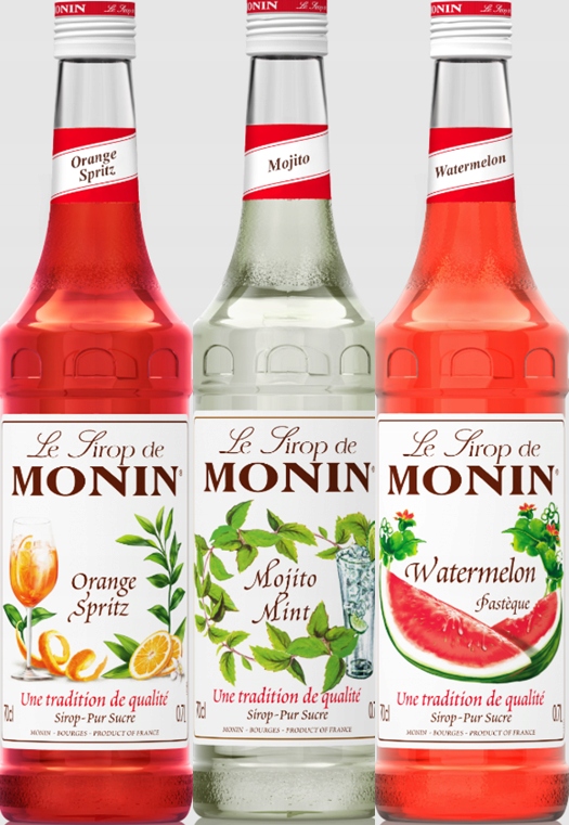 Zestaw letni do lemoniad i drinków Orange spritz, Mojito, Arbuz