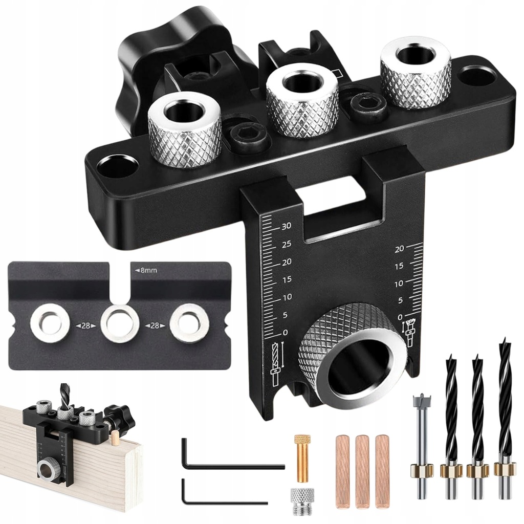 Nastavitelná Šablona Pro Kolečkové Spoje Pro Vrtání Otvorů 8/10/15 MM