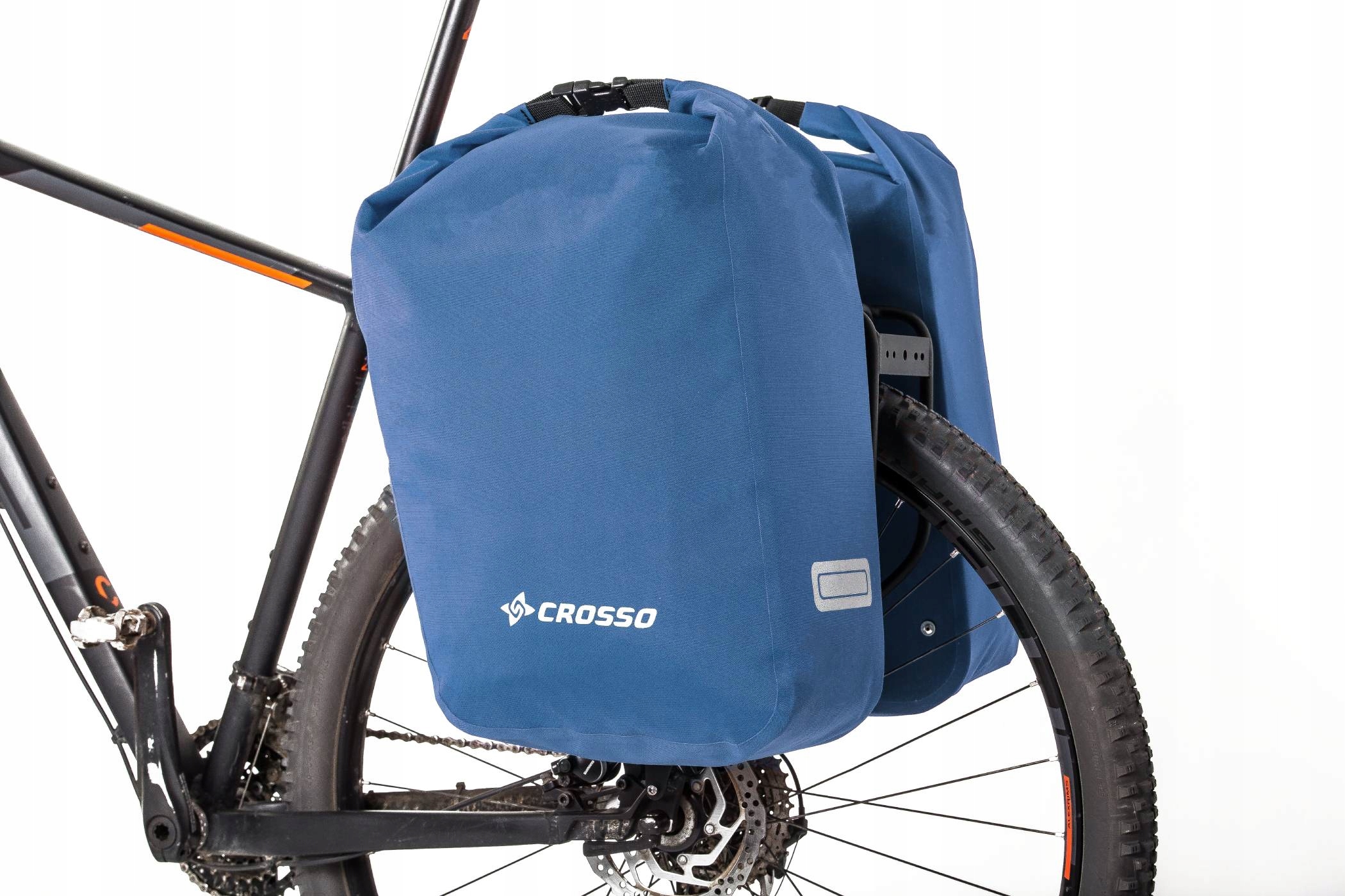 Sakwy Crosso Twist 60 System Crosso Kolor niebieski