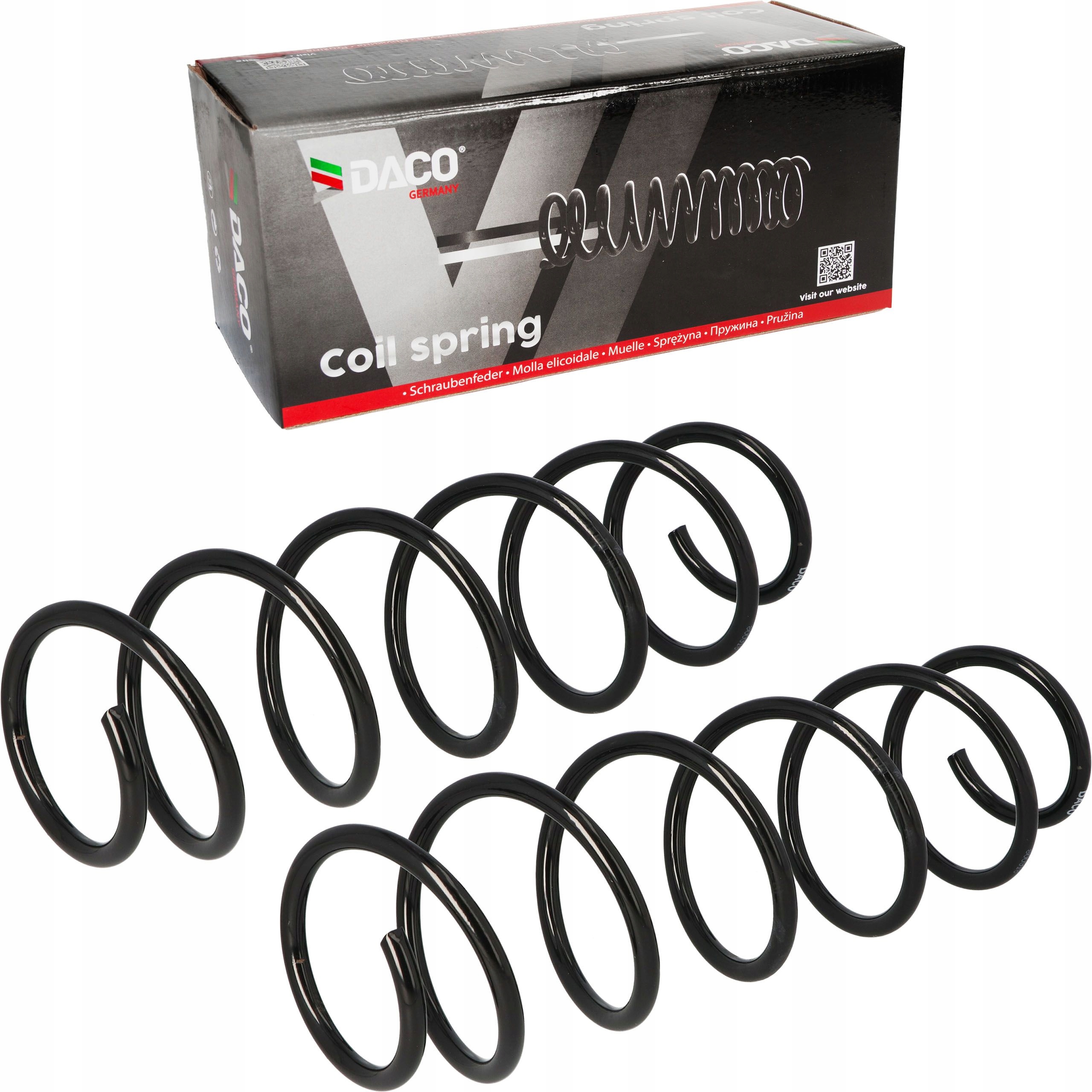 Sprezyna x2 zawieszenia DACO PRZOD Fiat Stilo PB