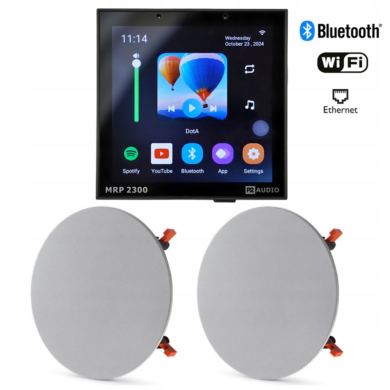 P2 Audio Podomietkové Internetové Rádio Wifi Bt Reproduktory Jbl 35W