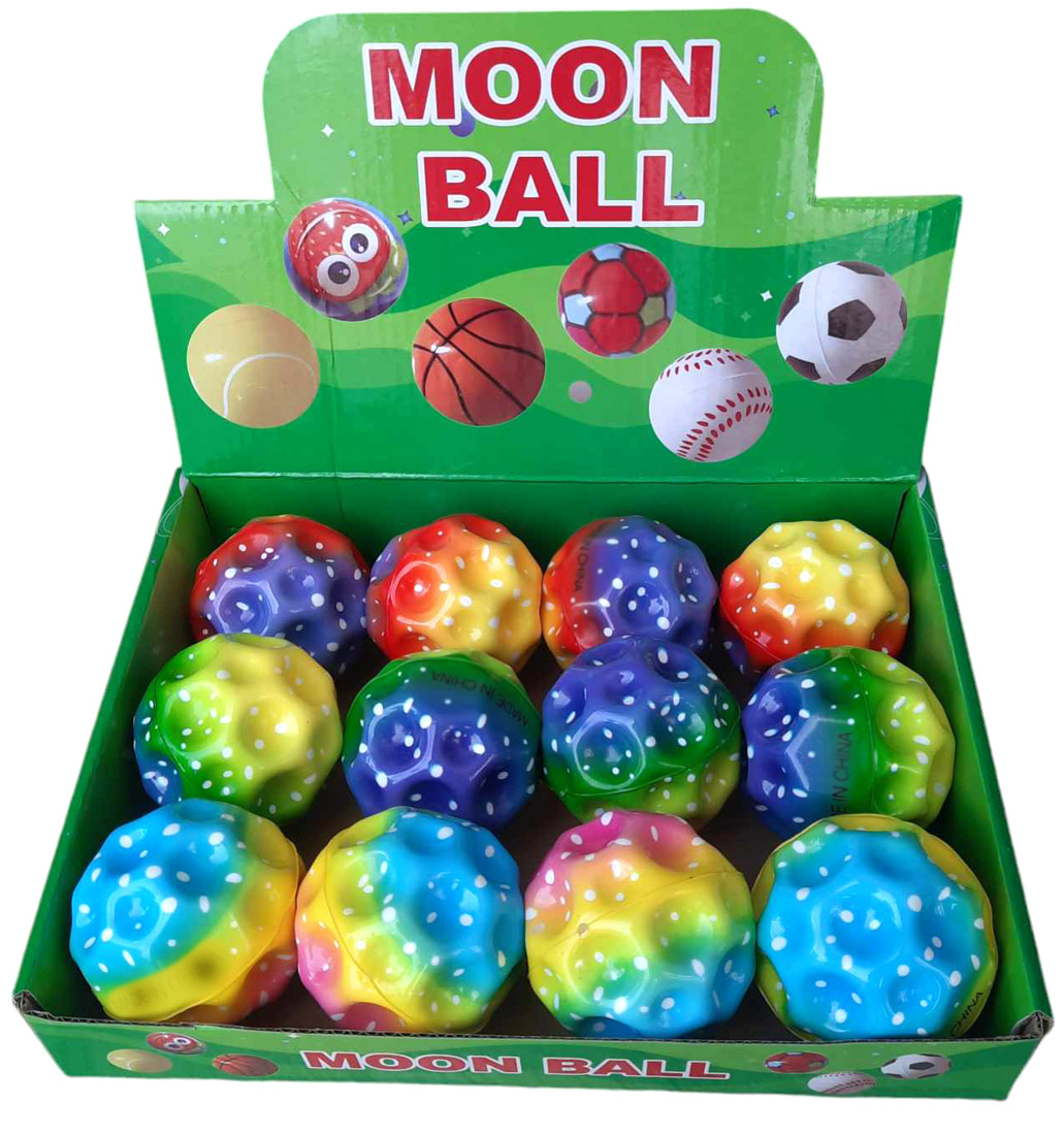 LOPTA JUMP BALL vysoko reflexná skokanská METEOR 62mm - 12 ks