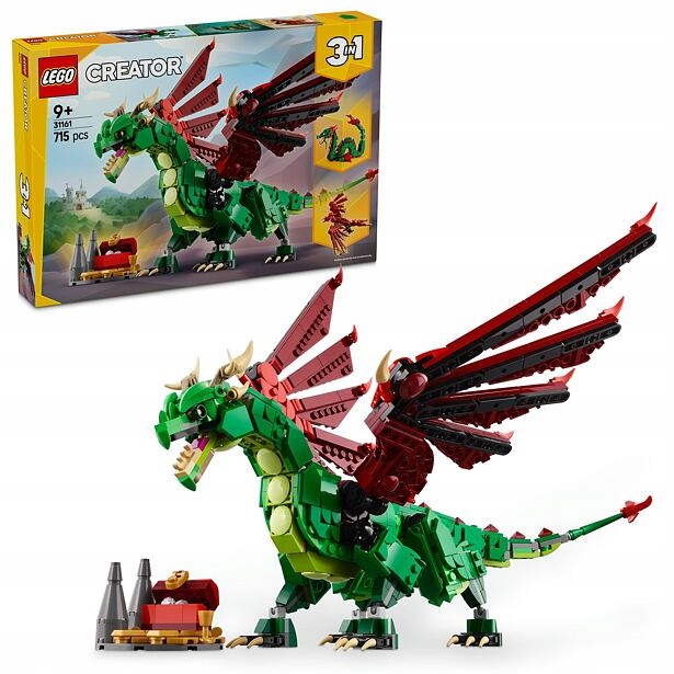 Lego Creator 3v1 31161 Středověký drak