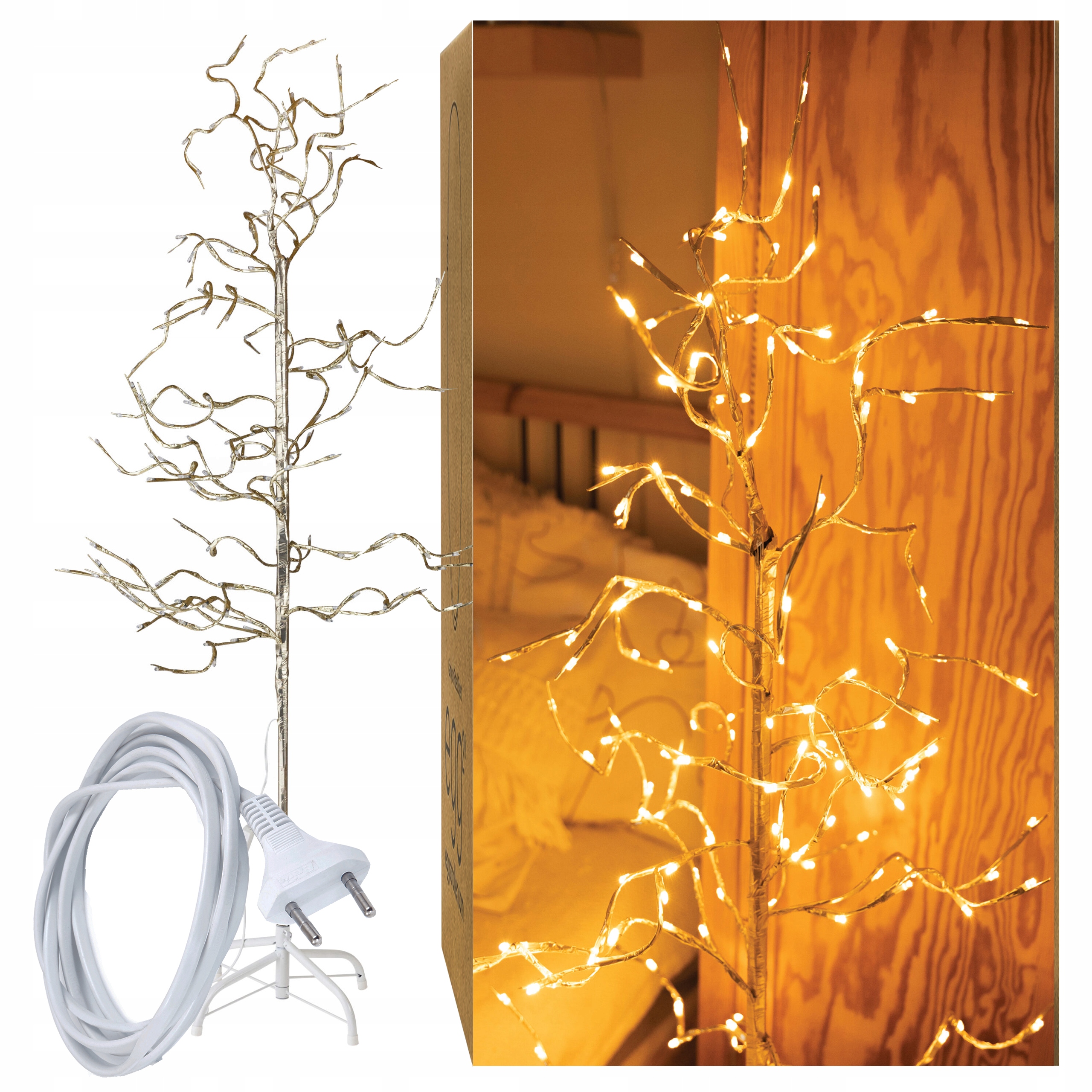 

Drzewko Świecące Led świąteczne 150cm dekoracje XL